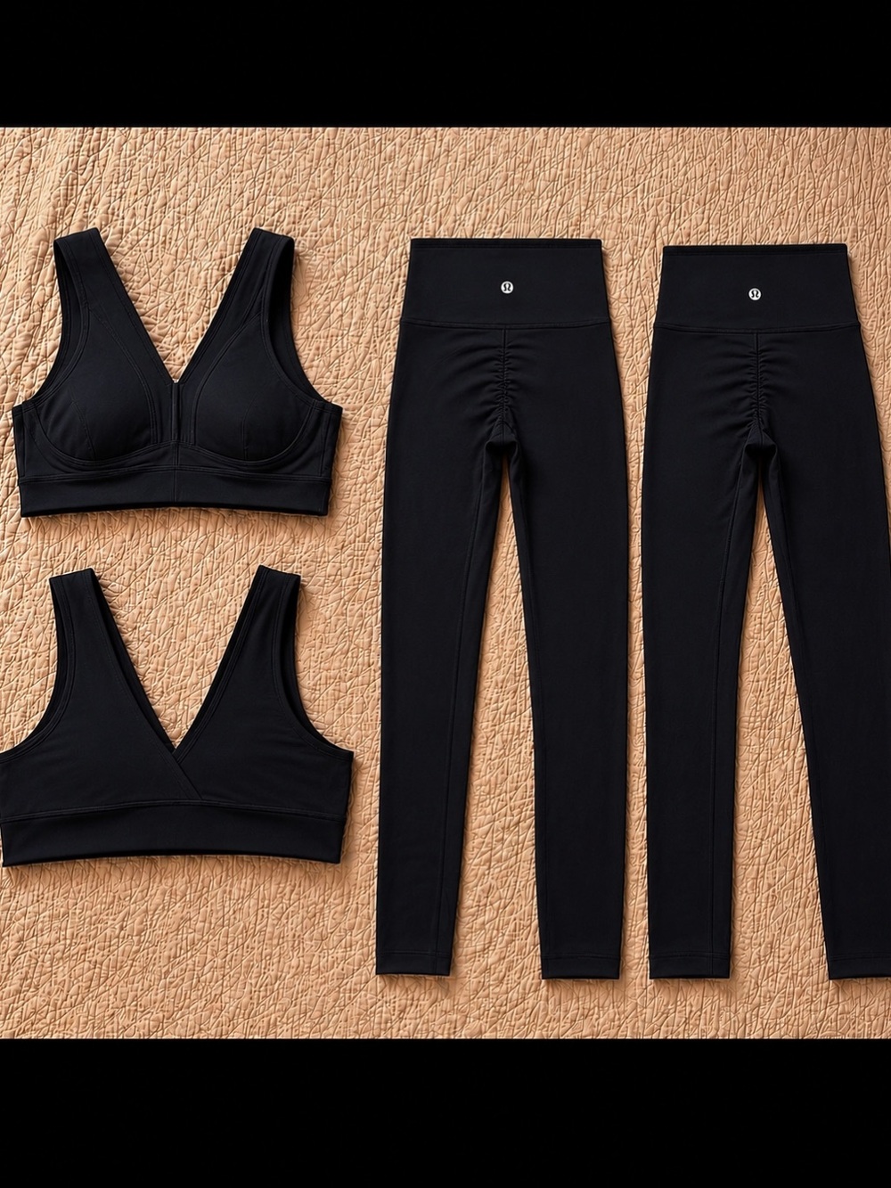 Lululemon Size 6 Activewear Bundle Bras Leggings